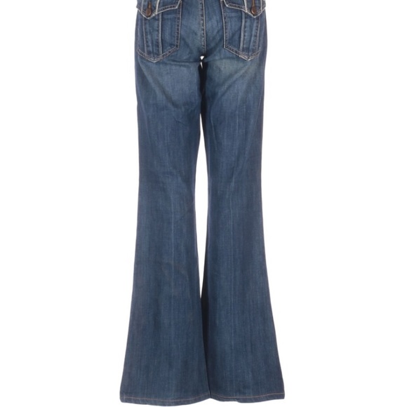 Joe’s | Denim Jeans 26 Flared Leg Cut Dark - Picture 3 of 12